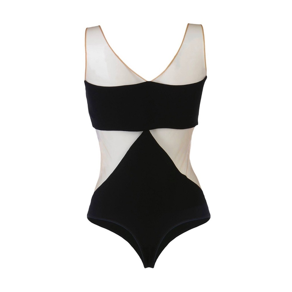 Italian Black and White bodysuit